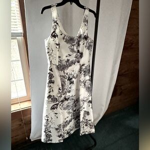 Black and White Cocktail Dress